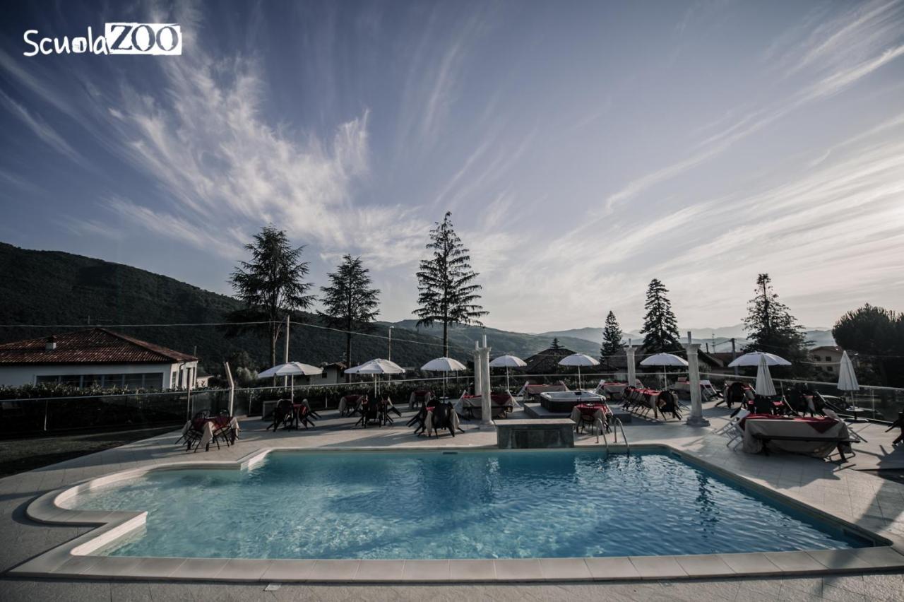 La Villa Guest House Capitignano Bagian luar foto