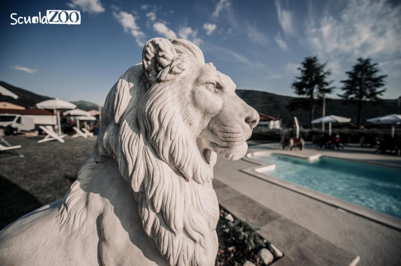La Villa Guest House Capitignano Bagian luar foto